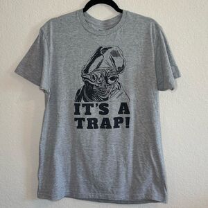 Star Wars Admiral Ackbar It’s a Trap Tee Shirt Top Size L